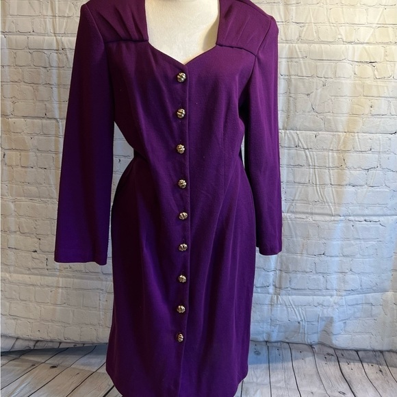 Plus size 18 Moon Dance Purple Dress - Picture 5 of 15